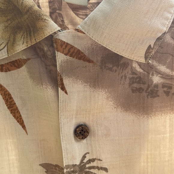 100% Silk Hawaiian Top ~ XL - Picture 3 of 10